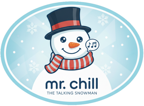 Mr. Chill | The Talking Animated Blink Snowman