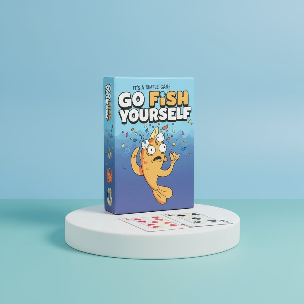 Go F*** Yourself Adult Card Game - Hilarious Party Game for 3-10 Players - Quick Easy Setup - Perfect Stocking Stuffer - Made Out of Spite