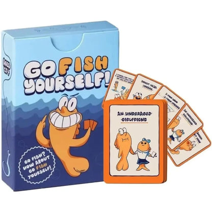 Go F*** Yourself Adult Card Game - Hilarious Party Game for 3-10 Players - Quick Easy Setup - Perfect Stocking Stuffer - Made Out of Spite